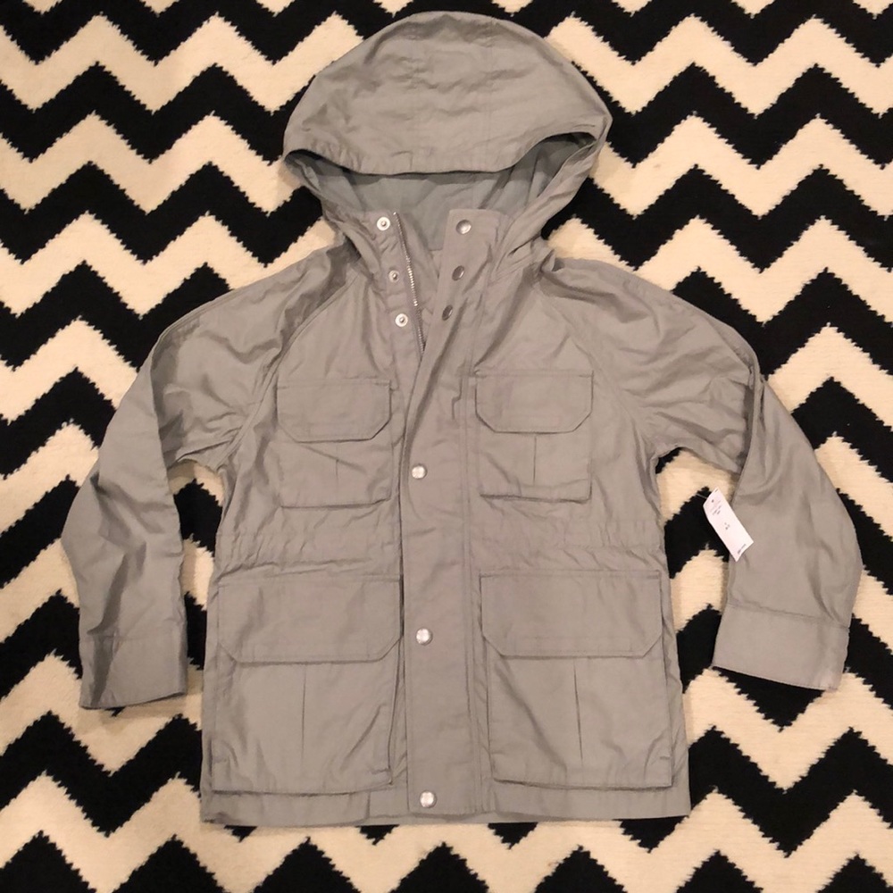 🧥 NWT Unisex GAP lightweight Parka 100% cotton